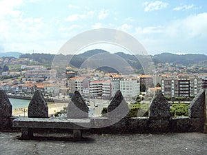 Monterreal Castle is a castle in Ria de Vigo and the valley of Minor, Galicia, Spain. photo