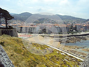 Monterreal Castle is a castle in Ria de Vigo and the valley of Minor, Galicia, Spain. photo