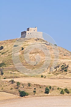 Monteserico Castle. Genzano di Lucania. Italy.