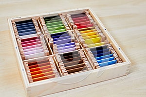 Montessori color box 3