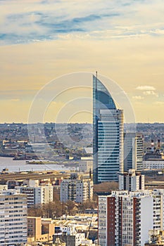 Montevide Cityscape Aerial View