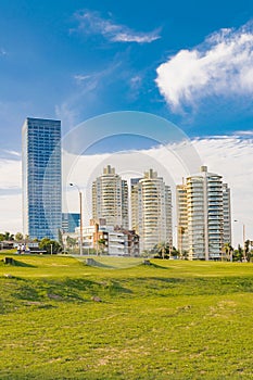 Montevideo Cityscape at Summer Time photo