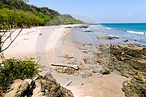 Montezuma beach & x28;Costa Rica& x29;