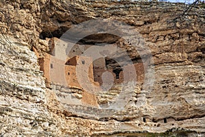 Montezuma Castle Ancient Ruins, National Monument in Arizona