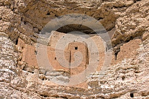 Montezuma Castle National Monument Dwelling Closeup