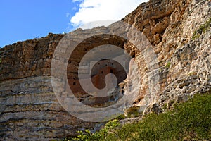 Montezuma\'s Castle Indian Ruins Cliff Dwelling, Arizona