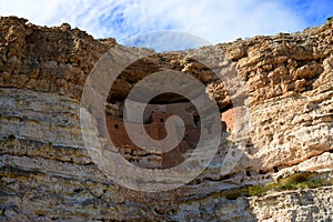 Montezuma\'s Castle Indian Ruins Cliff Dwelling, Arizona