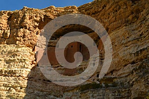 Montezuma\'s Castle Indian Ruins Cliff Dwelling, Arizona