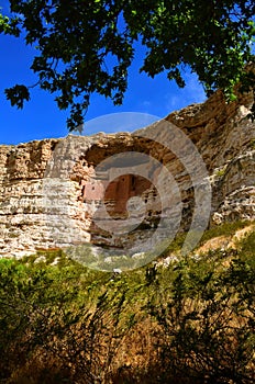 Montezuma\'s Castle Indian Ruins Cliff Dwelling, Arizona