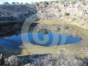 Montezuma Well In Arizona