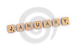 The month of JANUARY