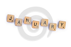 The month of JANUARY