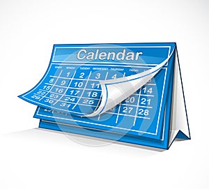 Monthly calendar