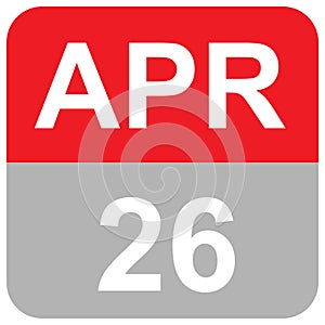 April 26 MONTHS DAILY DATE