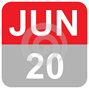 JUNE 20 MONTHS DAILY DATE