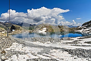 Monticello Lake in Presena mount,