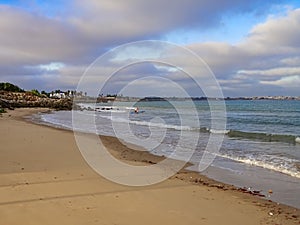 Montijo beach from Chipiona Cadiz Spain photo