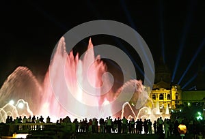 Montjuic (magic) fountain in Barcelona #12 photo