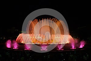 Montjuic (magic) fountain in Barcelona #5