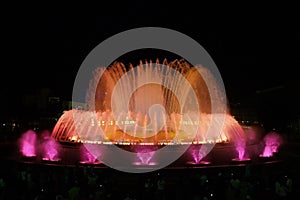 Montjuic (magic) fountain in Barcelona #5