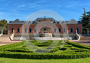 Montjuic park, Joan Maragall gardens and palace Albeniz, Barcelona photo