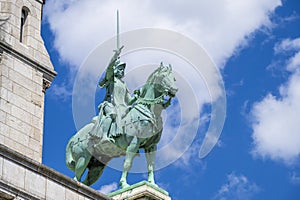 Montmartre basilica, Joan of Arc Jeanne d\