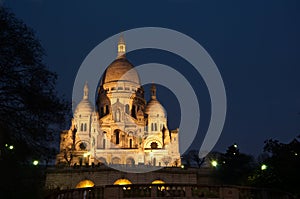 Montmartre by night