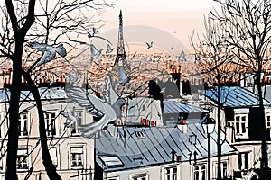 Montmartre in Paris