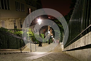 Montmartre stairway