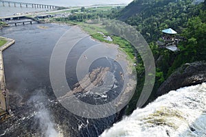 Montmorency Falls in Canada