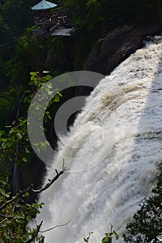 Montmorency Falls in Canada