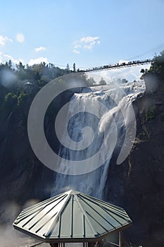 Montmorency Falls in Canada