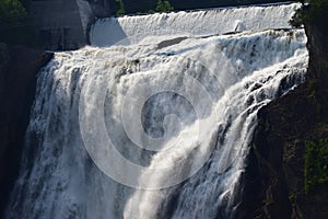 Montmorency Falls in Canada photo