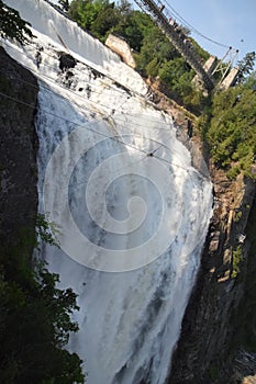 Montmorency Falls in Canada photo