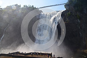 Montmorency Falls in Canada photo