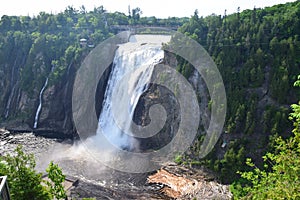 Montmorency Falls in Canada photo