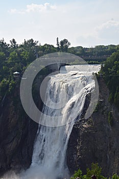 Montmorency Falls in Canada photo