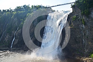 Montmorency Falls in Canada photo