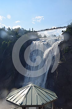 Montmorency Falls in Canada photo