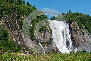 Montmorency Falls near Quebec City, Canada