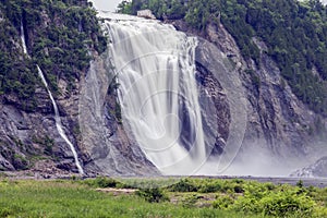 Montmorency Falls in Quebec