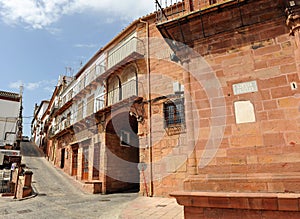 Arch of the Jail -Arco de la Carcel- in Montoro, Spain photo