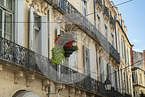 Montpellier (France): old buildings