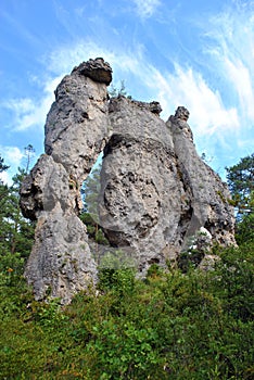 Montpellier le Vieux rocks photo