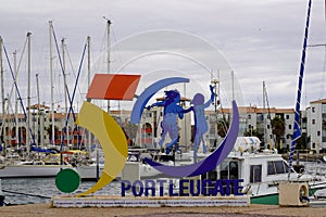 Port Leucate 50 for the fifty years of the city harbor in french Aude Languedoc