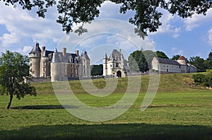 Montpoupon Chateau panorama