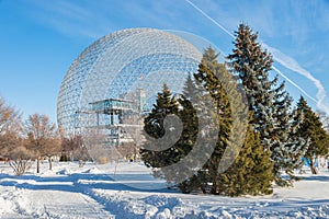 Montreal Biosphere in Parc Jean Drapeau