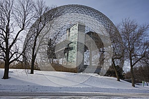 Montreal Biosphere in winter