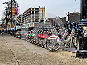 Montreal bixi bikes