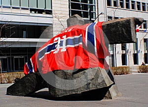 Montreal Canadians goaltender Carey Price giant shirt